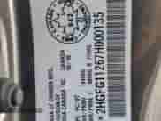 2007 Honda Civic with VIN 2HGFG11267H000135, listed as a Copart auction lot 41365475 with 168,963 mi miles and Clean title. Bid and sale history available at DreamBid. Image 12.