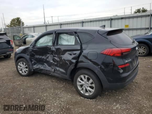 2021 Hyundai Tucson SE with VIN KM8J23A48MU404093, listed as a Copart auction lot 71676855 with 62,954 mi miles and Non repairable. Bid and sale history available at DreamBid. Image 2.