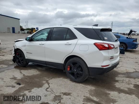 2019 Chevrolet Equinox LT with VIN 2GNAXLEX7K6103036, listed as a Copart auction lot 70853165 with 88,356 mi miles and Salvage title. Bid and sale history available at DreamBid. Image 2.