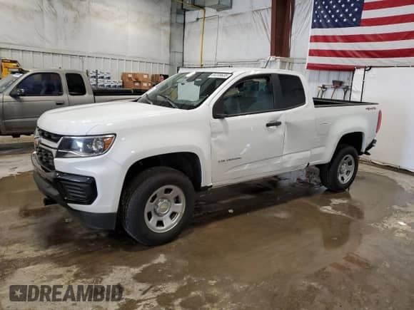 2022 Chevrolet Colorado 4WD Work Truck z VIN 1GCHTBEA9N1123644, wystawiony jako Copart lot #64209635 z przebiegiem 53 701 mil mil oraz Nie do naprawy • Non repairable. Historia ofert i sprzedaży dostępna na DreamBid. Obrazek 1.