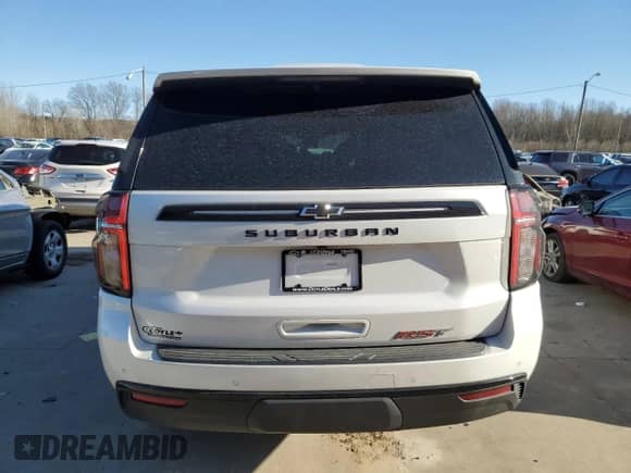 2023 Chevrolet Suburban RST z VIN 1GNSKEKD1PR482054, wystawiony jako Copart lot #46419865 z przebiegiem 24 824 mil mil oraz Szkoda całkowita • Salvage title. Historia ofert i sprzedaży dostępna na DreamBid. Obrazek 6.