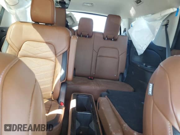 2022 Nissan Pathfinder Platinum с VIN 5N1DR3DH0NC272705, выставлен на аукционе Copart как лот 80726995 с пробегом 33 960 миль миль и Списание • Salvage title. История ставок и продаж доступна на DreamBid. Изображение 10.