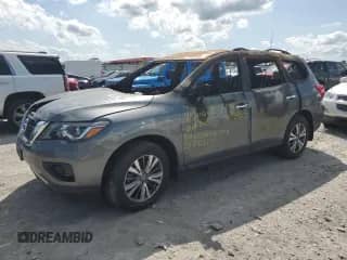 2020 Nissan Pathfinder S with VIN 5N1DR2AMXLC614895, listed as a Copart auction lot 60432795 with Not provided miles and Salvage title. Bid and sale history available at DreamBid. Image 1.
