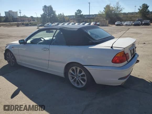 2004 BMW 3 Series 330Ci with VIN WBABW53474PL47404, listed as a Copart auction lot 87030685 with 189,952 mi miles and Clean title. Bid and sale history available at DreamBid. Image 2.
