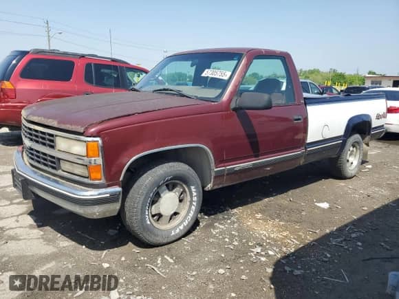1997 Chevrolet Silverado 1500 with VIN 1GCEC14R6VZ251314, listed as a Copart auction lot 57305755 with 207,347 mi miles and Clean title. Bid and sale history available at DreamBid. Image 1.