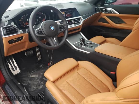 2023 BMW 4 Series 430i xDrive with VIN WBA73AP06PCM49576, listed as a Copart auction lot 54589993 with 1,742 mi miles and . Bid and sale history available at DreamBid. Image 8.