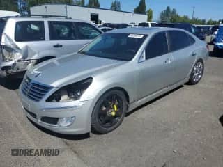 2013 Hyundai Equus Signature с VIN KMHGH4JH5DU059915, выставлен на аукционе Copart как лот 69230075 с пробегом 105 084 миль миль и Списание • Salvage title. История ставок и продаж доступна на DreamBid. Изображение 1.