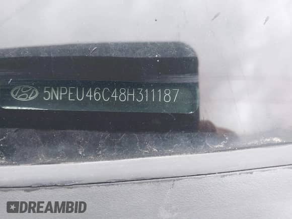 2008 Hyundai Sonata SE с VIN 5NPEU46C48H311187, выставлен на аукционе IAAI как лот 41214151 с пробегом 140 953 миль миль и . История ставок и продаж доступна на DreamBid. Изображение 9.