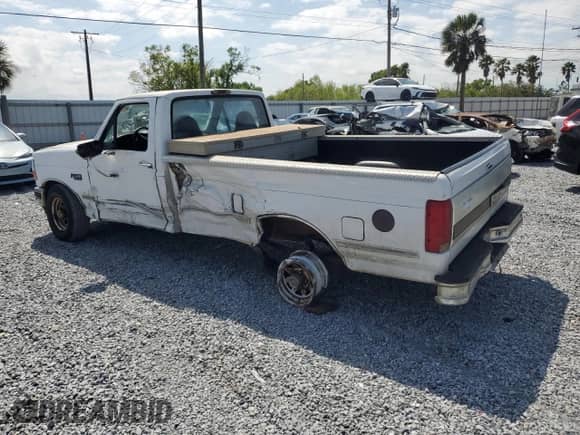 1995 Ford F-150 z VIN 1FTEF15NXSNB40366, wystawiony jako Copart lot #48972335 z przebiegiem Nie podano mil oraz Szkoda całkowita • Salvage title. Historia ofert i sprzedaży dostępna na DreamBid. Obrazek 2.