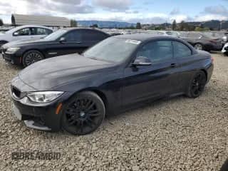 2016 BMW 4 Series 428i z VIN WBA3V7C54G5A27715, wystawiony jako Copart lot #80214485 z przebiegiem 50 000 mil mil oraz Szkoda całkowita • Salvage title. Historia ofert i sprzedaży dostępna na DreamBid. Obrazek 1.