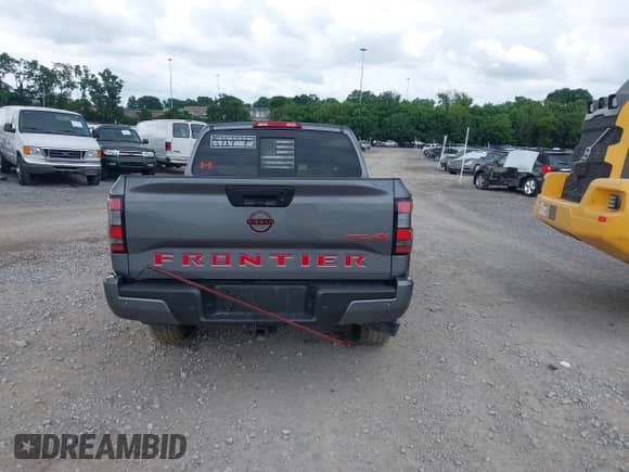 2022 Nissan Frontier SV with VIN 1N6ED1EKXNN695718, listed as a IAAI auction lot 42129238 with 43,803 mi miles and . Bid and sale history available at DreamBid. Image 16.