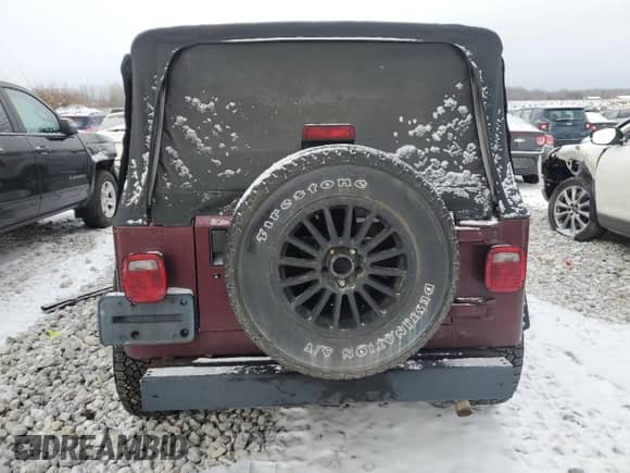 2001 Jeep Wrangler SE with VIN 1J4FA29P41P315163, listed as a Copart auction lot 87490904 with Not provided miles and Clean title. Bid and sale history available at DreamBid. Image 6.