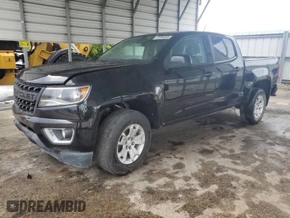 2018 Chevrolet Colorado 4WD LT with VIN 1GCGTCEN8J1244681, listed as a Copart auction lot 72050355 with 26,791 mi miles and Salvage title. Bid and sale history available at DreamBid. Image 1.