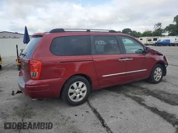 2007 Hyundai Entourage GLS с VIN KNDMC233376025928, выставлен на аукционе Copart как лот 66383495 с пробегом 177 412 миль миль и Списание • Salvage title. История ставок и продаж доступна на DreamBid. Изображение 3.