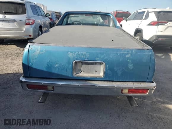 1987 Chevrolet El Camino с VIN 3GCCW80Z9HS905561, выставлен на аукционе Copart как лот 75401604 с пробегом 32 958 миль миль и Списание • Salvage title. История ставок и продаж доступна на DreamBid. Изображение 6.