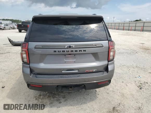 2021 Chevrolet Suburban RST z VIN 1GNSKEKD7MR328539, wystawiony jako Copart lot #70866255 z przebiegiem 100 302 mil mil oraz Nie do naprawy • Non repairable. Historia ofert i sprzedaży dostępna na DreamBid. Obrazek 6.