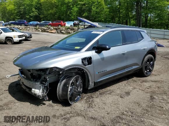 2024 Chevrolet Equinox EV RS с VIN 3GN7DPRR6RS235805, выставлен на аукционе Copart как лот 58733115 с пробегом 9 897 миль миль и Списание • Salvage title. История ставок и продаж доступна на DreamBid. Изображение 1.