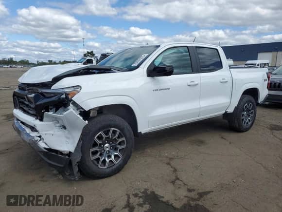 2023 Chevrolet Colorado 4WD Z71 with VIN 1GCPTDEKXP1177053, listed as a Copart auction lot 70747975 with 19,443 mi miles and Clean title. Bid and sale history available at DreamBid. Image 1.