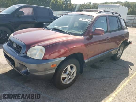 2003 Hyundai Santa Fe GLS с VIN KM8SC73D23U351850, выставлен на аукционе Copart как лот 74153394 с пробегом 192 339 миль миль и Списание • Salvage title. История ставок и продаж доступна на DreamBid. Изображение 1.