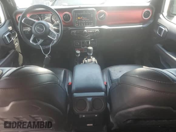 2022 Jeep Wrangler Unlimited Rubicon с VIN 1C4HJXFG1NW193437, выставлен на аукционе Copart как лот 57137365 с пробегом 56 732 миль миль и Списание • Salvage title. История ставок и продаж доступна на DreamBid. Изображение 8.