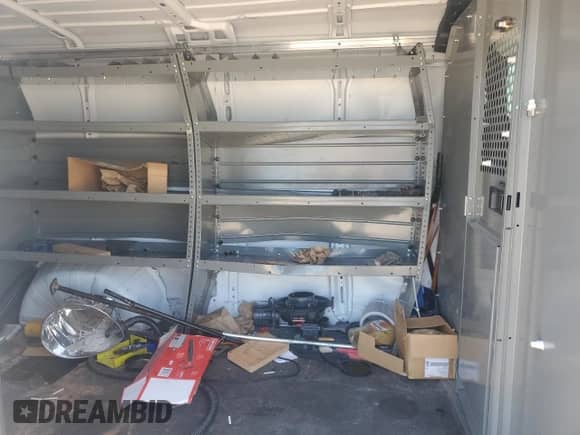 2024 Ram ProMaster Cargo Tradesman with VIN 3C6LRVAG0RE145207, listed as a Copart auction lot 61849365 with Not provided miles and Salvage title. Bid and sale history available at DreamBid. Image 11.