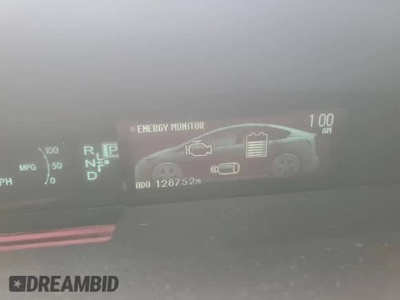 2012 Toyota Prius Four with VIN JTDKN3DUXC5500635, listed as a Copart auction lot 86066245 with 128,752 mi miles and Salvage title. Bid and sale history available at DreamBid. Image 9.