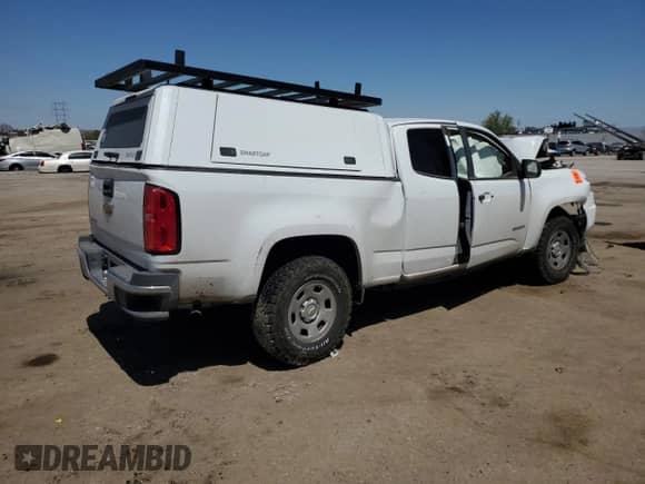 2020 Chevrolet Colorado 2WD Work Truck with VIN 1GCHSBEA8L1216770, listed as a Copart auction lot 62870895 with Not provided miles and Salvage title. Bid and sale history available at DreamBid. Image 3.