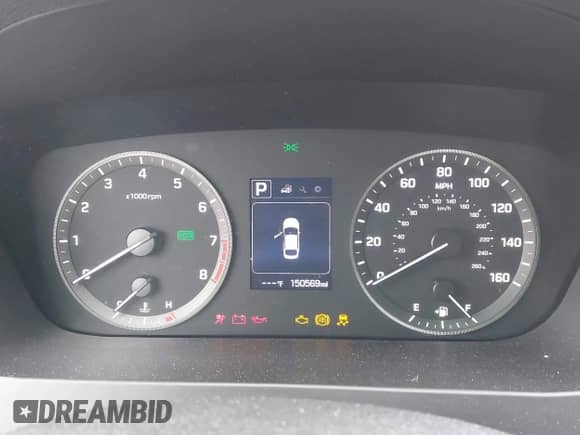 2015 Hyundai Sonata SE с VIN 5NPE24AF1FH070855, выставлен на аукционе IAAI как лот 43401764 с пробегом 150 569 миль миль и . История ставок и продаж доступна на DreamBid. Изображение 7.
