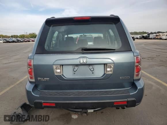 2007 Honda Pilot LX z VIN 2HKYF18167H528045, wystawiony jako Copart lot #80661635 z przebiegiem 226 846 mil mil oraz Szkoda całkowita • Salvage title. Historia ofert i sprzedaży dostępna na DreamBid. Obrazek 6.