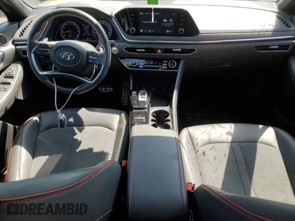 2022 Hyundai Sonata SEL Plus с VIN KMHL44J26NA222788, выставлен на аукционе Copart как лот 60029445 с пробегом 41 453 миль миль и Списание • Salvage title. История ставок и продаж доступна на DreamBid. Изображение 8.