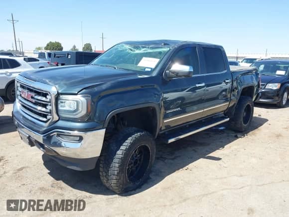 2017 GMC Sierra 1500 SLT with VIN 3GTP1NEC3HG177760, listed as a IAAI auction lot 41986831 with 141,983 mi miles and . Bid and sale history available at DreamBid. Image 2.
