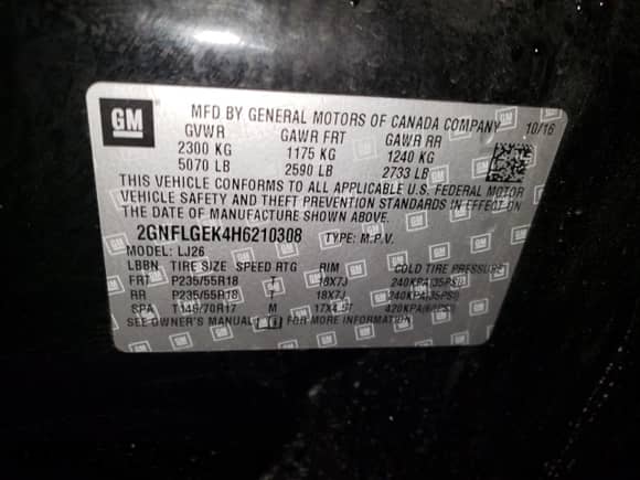 2017 Chevrolet Equinox Premier с VIN 2GNFLGEK4H6210308, выставлен на аукционе Copart как лот 81701325 с пробегом 97 767 миль миль и Списание • Salvage title. История ставок и продаж доступна на DreamBid. Изображение 13.