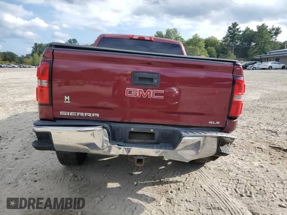 2015 GMC Sierra 1500 SLE with VIN 3GTU2UEC1FG234769, listed as a Copart auction lot 71589145 with 123,185 mi miles and Clean title. Bid and sale history available at DreamBid. Image 6.