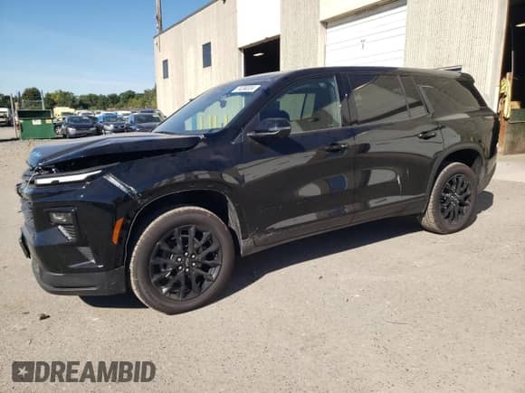 2024 Chevrolet Traverse AWD LS with VIN 1GNEVEKS6RJ142614, listed as a Copart auction lot 74290334 with 1,243 mi miles and Salvage title. Bid and sale history available at DreamBid. Image 1.