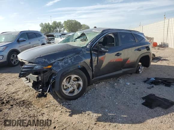 2022 Hyundai Tucson SEL with VIN 5NMJBCAE1NH072634, listed as a Copart auction lot 70405965 with 20,532 mi miles and Salvage title. Bid and sale history available at DreamBid. Image 1.