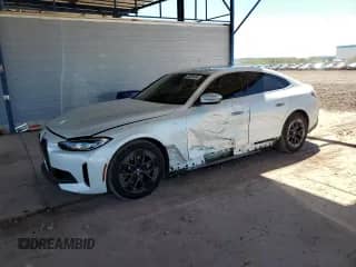 2022 BMW i4 eDrive40 с VIN WBY73AW08NFN06228, выставлен на аукционе Copart как лот 80496465 с пробегом 47 764 миль миль и Списание • Salvage title. История ставок и продаж доступна на DreamBid. Изображение 1.