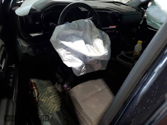2023 Chevrolet Silverado 1500 LT with VIN 1GCRDDED8PZ250199, listed as a Copart auction lot 66162265 with Not provided miles and Salvage title. Bid and sale history available at DreamBid. Image 8.