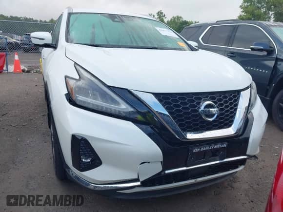 2020 Nissan Murano SL with VIN 5N1AZ2CS6LN133965, listed as a IAAI auction lot 42837124 with 43,442 mi miles and . Bid and sale history available at DreamBid. Image 6.