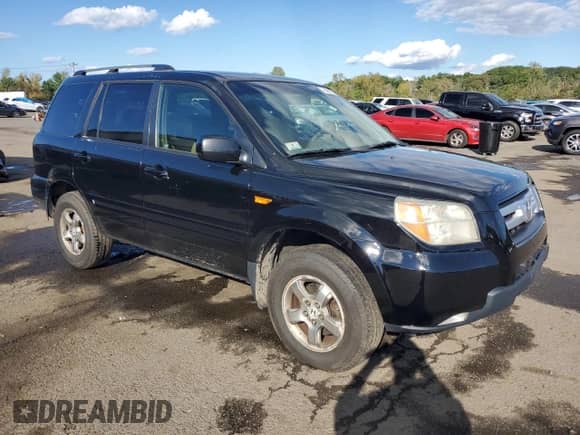 2007 Honda Pilot EX с VIN 2HKYF184X7H512408, выставлен на аукционе Copart как лот 84556265 с пробегом 267 522 миль миль и Списание • Salvage title. История ставок и продаж доступна на DreamBid. Изображение 4.