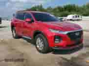 2020 Hyundai Santa Fe SEL with VIN 5NMS3CAD4LH224377, listed as a Copart auction lot 69578595 with 61,433 mi miles and Salvage title. Bid and sale history available at DreamBid. Image 13.