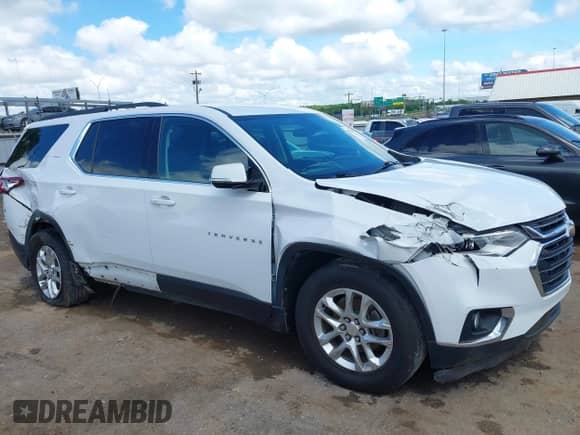 2020 Chevrolet Traverse LT Cloth z VIN 1GNERMKW4LJ168265, wystawiony jako IAAI lot #42221889 z przebiegiem 110 795 mil mil oraz . Historia ofert i sprzedaży dostępna na DreamBid. Obrazek 13.