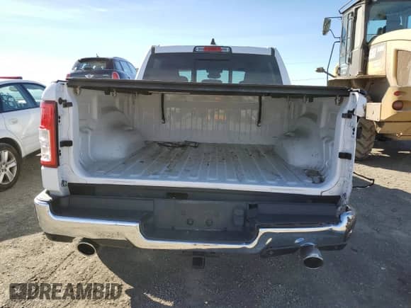 2021 Ram 1500 Big Horn with VIN 1C6RREFM7MN533239, listed as a Copart auction lot 76790634 with 36,923 mi miles and Salvage title. Bid and sale history available at DreamBid. Image 6.