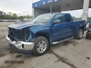 2018 Chevrolet Silverado 1500 LT with VIN 2GCVKREC2J1105880, listed as a Copart auction lot 81654965 with 85,714 mi miles and Salvage title. Bid and sale history available at DreamBid. Image 1.