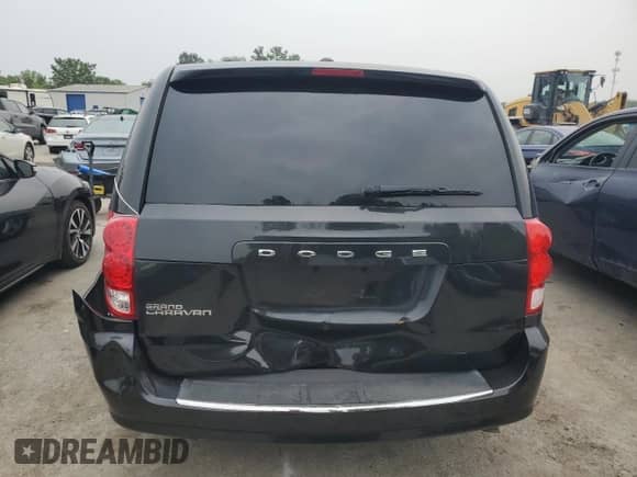2016 Dodge Grand Caravan SE with VIN 2C4RDGBG3GR340614, listed as a Copart auction lot 67363125 with 22,547 mi miles and Salvage title. Bid and sale history available at DreamBid. Image 6.