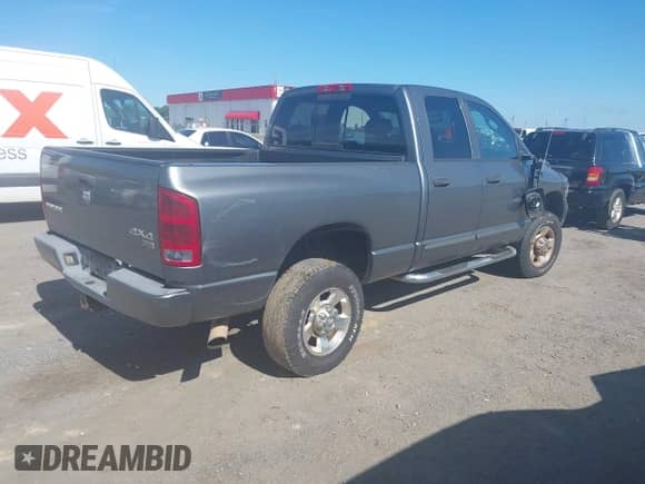 2005 Dodge 2500 SLT with VIN 3D7KS28C25G741563, listed as a IAAI auction lot 42341464 with 78,843 mi miles and . Bid and sale history available at DreamBid. Image 4.