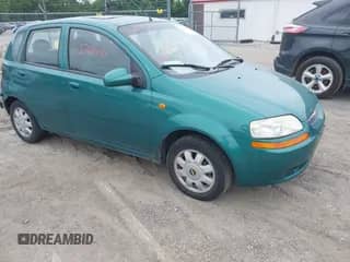 2004 Chevrolet Aveo LS с VIN KL1TJ62654B236837, выставлен на аукционе IAAI как лот 42760443 с пробегом 121 152 миль миль и . История ставок и продаж доступна на DreamBid. Изображение 1.