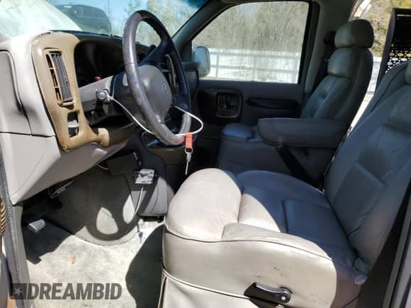 2002 Chevrolet Express с VIN 1GBFG15R221214329, выставлен на аукционе Copart как лот 49664955 с пробегом 108 408 миль миль и Чистый • Clean title. История ставок и продаж доступна на DreamBid. Изображение 7.