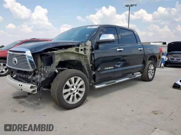 2012 Toyota Tundra Limited z VIN 5TFHW5F12CX266713, wystawiony jako Copart lot #80354775 z przebiegiem 154 198 mil mil oraz Szkoda całkowita • Salvage title. Historia ofert i sprzedaży dostępna na DreamBid. Obrazek 1.