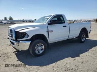 2012 Dodge RAM with VIN 3C6LD5AT3CG289681, listed as a Copart auction lot 53585175 with 76,695 mi miles and Salvage title. Bid and sale history available at DreamBid. Image 1.