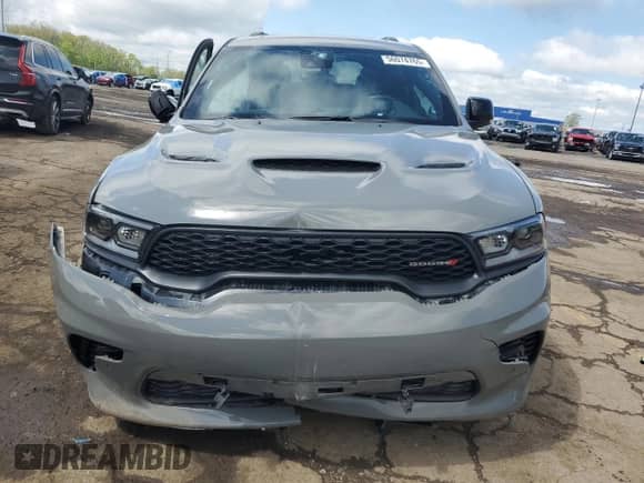 2025 Dodge Durango GT Plus with VIN 1C4RDJDG7SC503972, listed as a Copart auction lot 56074765 with 7,104 mi miles and Salvage title. Bid and sale history available at DreamBid. Image 5.